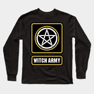 Pocket Logo - WITCH ARMY -  Motherland: Fort Salem Long Sleeve T-Shirt